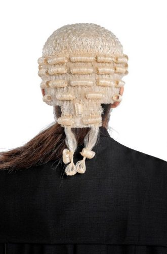 Synthetic Barrister’s Wig_4